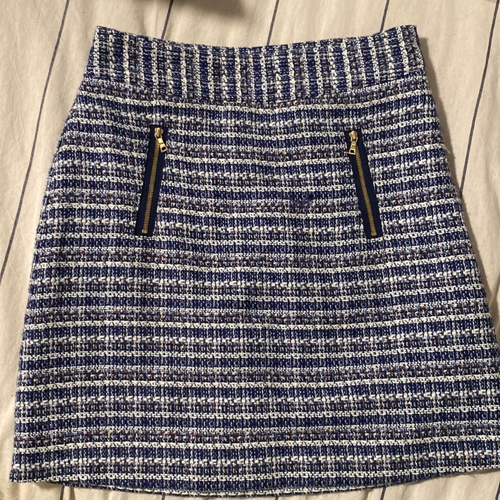 LOFT tweed skirt